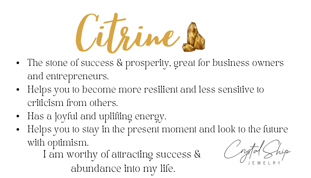The Citrine luxe bracelet