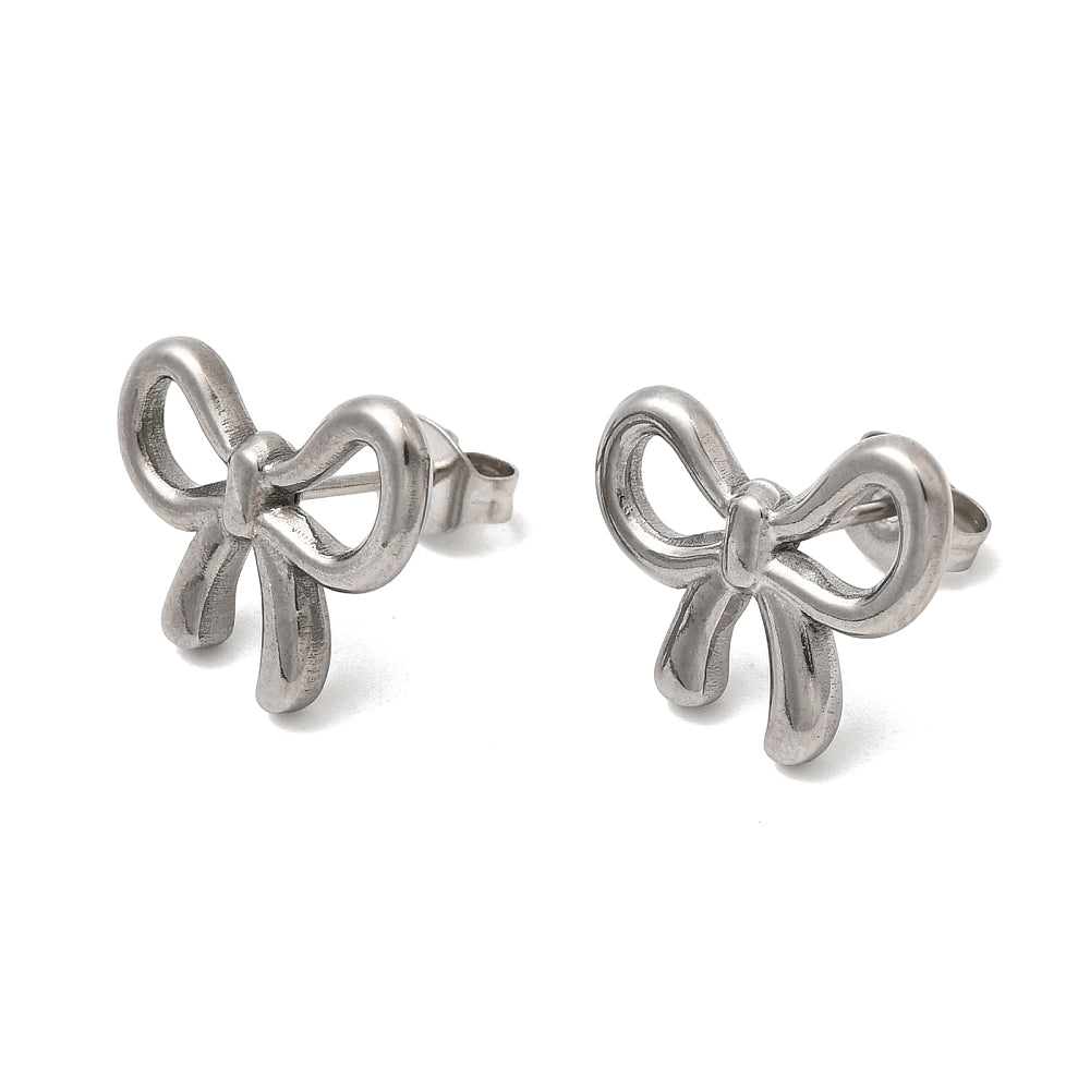 The Simona bow earrings