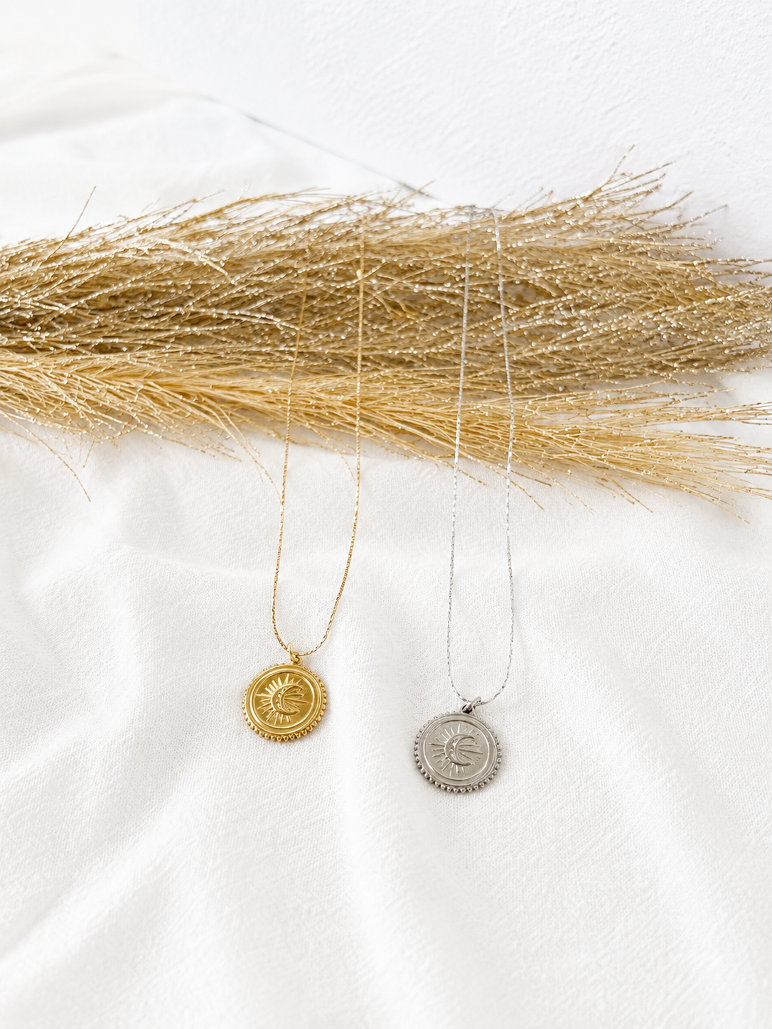 The celestial medallion necklace