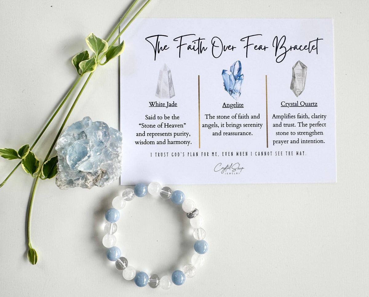The Faith over Fear bracelet