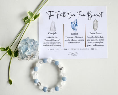 The Faith over Fear bracelet
