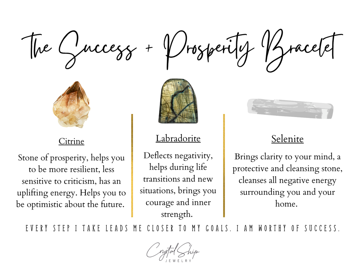 The Success + Prosperity bracelet