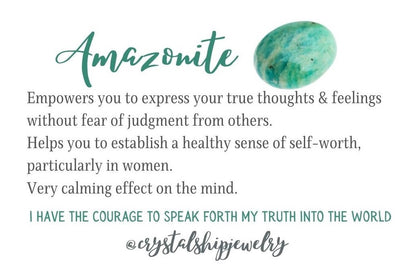 Amazonite bracelet - the essentials collection.