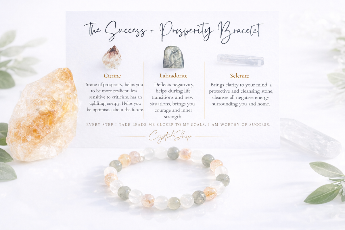 The Success + Prosperity bracelet