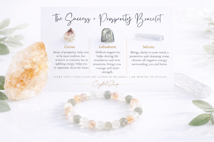 The Success + Prosperity bracelet