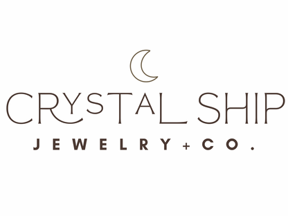The Crystal Ship moon studs
