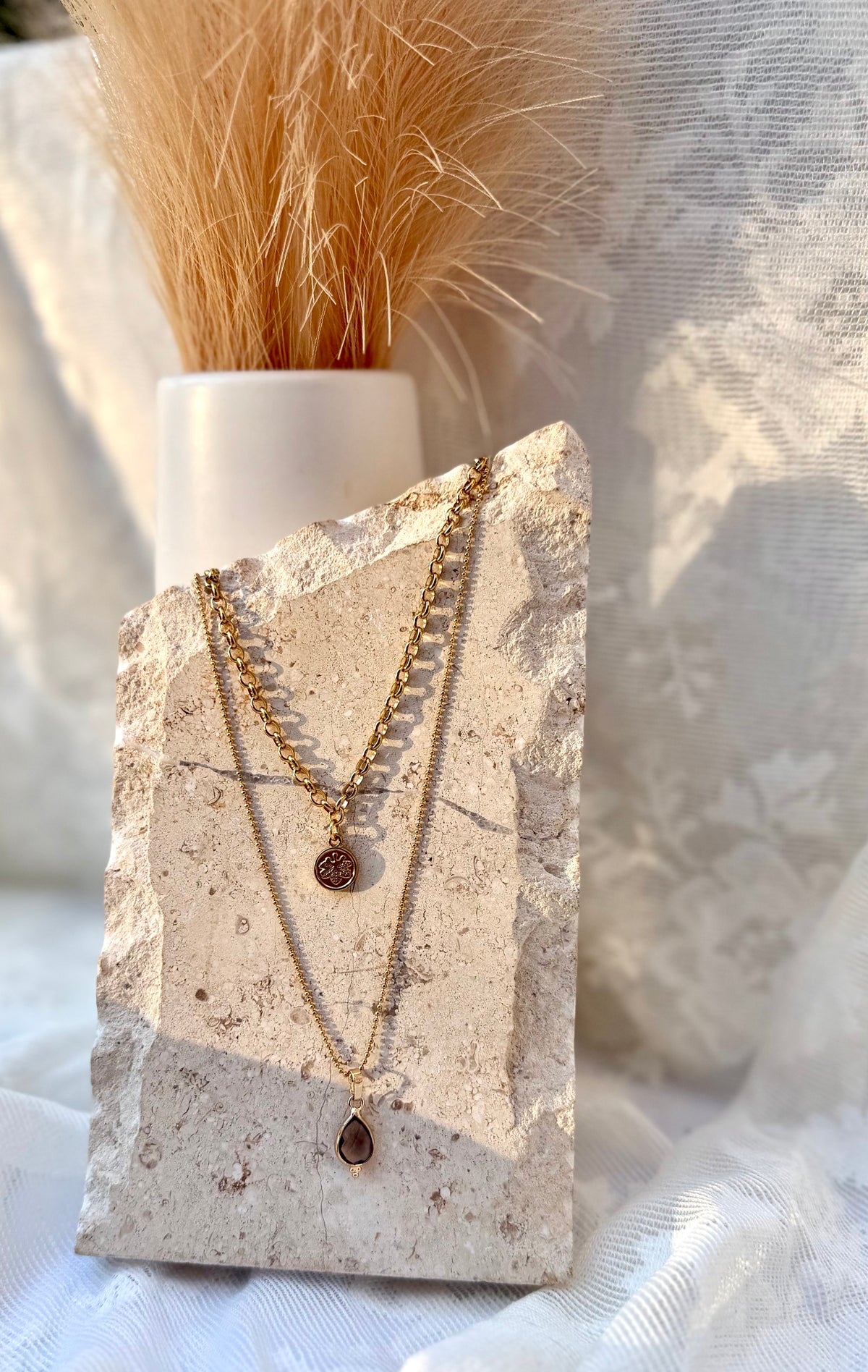 the fall layers necklace