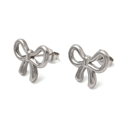 The Simona bow earrings